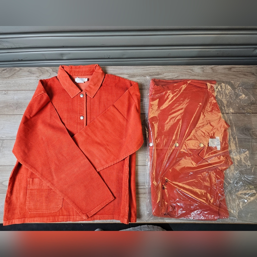 Men's Orange Shirt